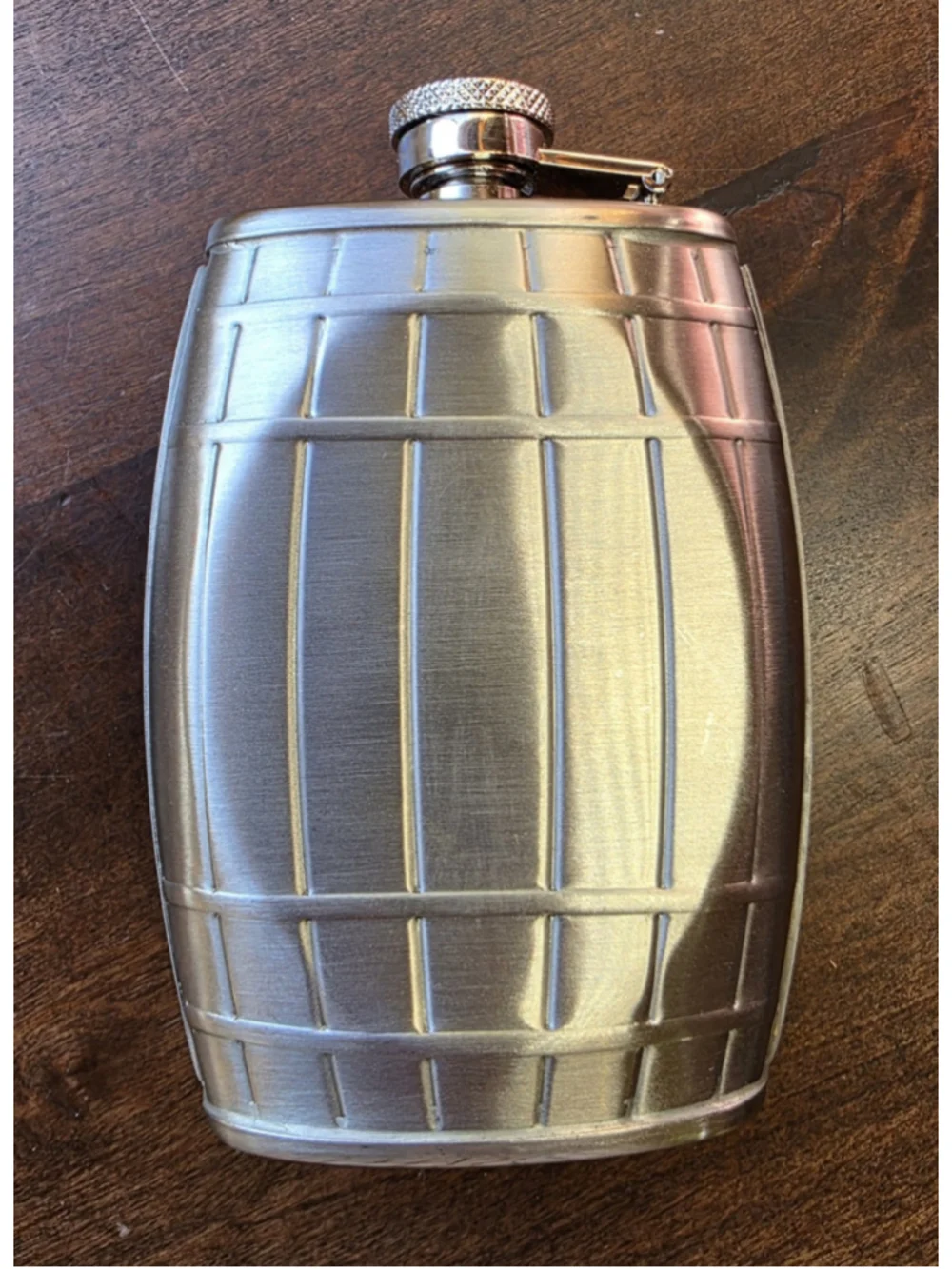 Jack Daniels Stainless Steel 6oz Barrel Shaped Flask Ketel One Bev Shaker Set
